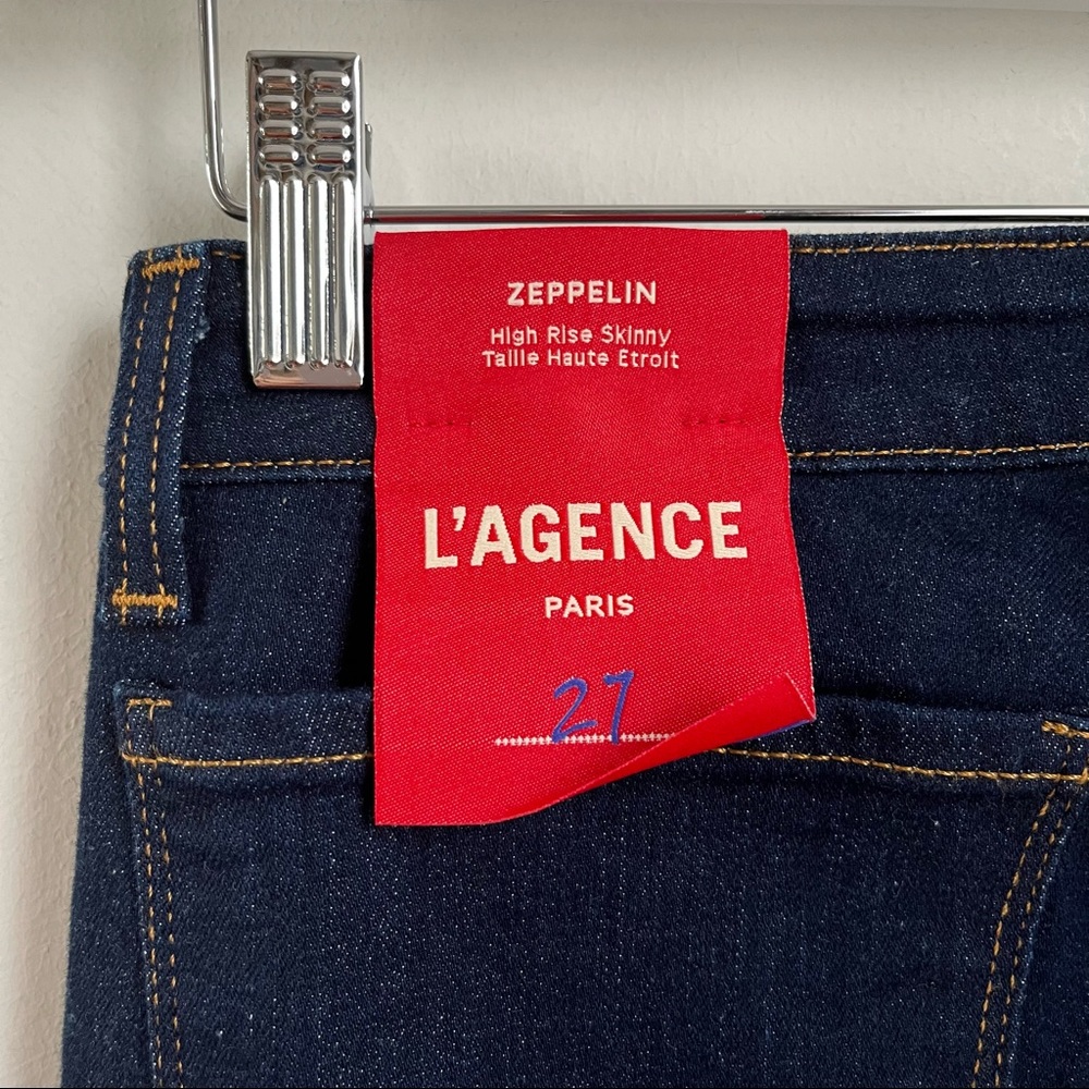 🎉SALE🎉 L’Agence Zeppelin High Rise Skinny Jeans - Picture 7 of 12